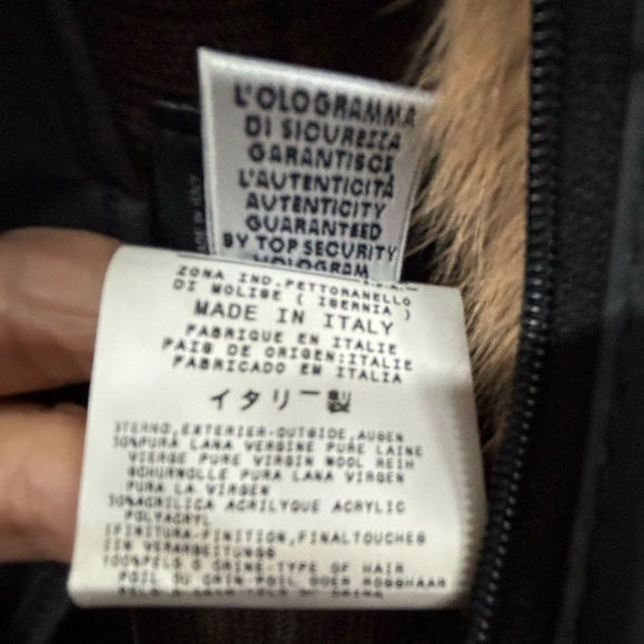 Dolce & Gabanna D&G fur trim Duster Cardigan - Picture 8 of 10